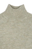 Crop mock neck sweater Lilou