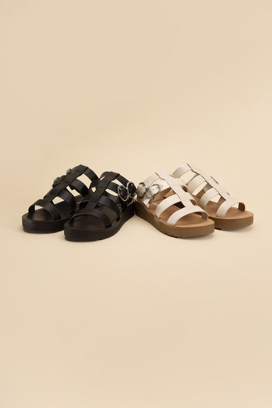 LEDELL-S Gladiator Summer Sandals - Rosa Apparel