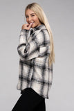 Cozy Plaid Flannel Shacket Ambiance Apparel