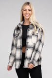 Cozy Plaid Flannel Shacket Ambiance Apparel