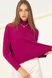 Warm Personality High-Neckline Sweater HYFVE