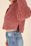 Melange multicolor sweater top Lilou