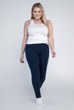 Plus Everyday Leggings with Pockets Ambiance Apparel