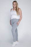 Plus Everyday Leggings with Pockets Ambiance Apparel