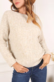 Oversize cable sweater Lilou