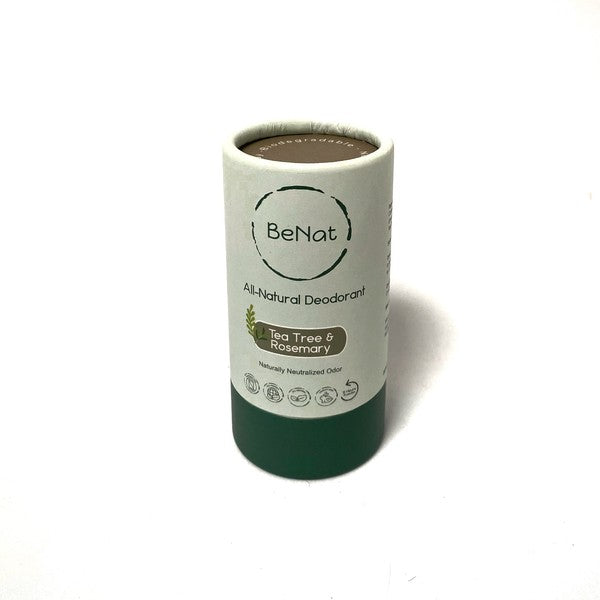 BeNat All Natural, Plastic-Free Deodorants. 3oz. - Rosa Apparel