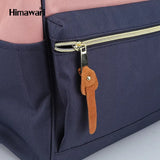 Himawari Waterproof Canvas Backpack Bag with Side Pockets