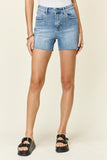 Judy Blue Full Size High Waist Rhinestone Decor Denim Shorts Style #:150274 Judy Blue