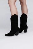 Akito Knee High Heel Boots - Rosa Apparel