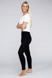 Ambiance Active Leggings Featuring Concealed Pockets - Rosa Apparel