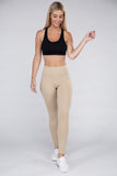 Ambiance Active Leggings Featuring Concealed Pockets - Rosa Apparel