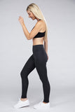 Ambiance Active Leggings Featuring Concealed Pockets - Rosa Apparel