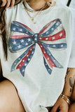 American Bow Coquette 4th of July Graphic Tee - Rosa Apparel