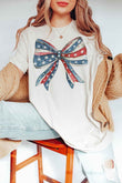 American Bow Coquette 4th of July Graphic Tee - Rosa Apparel