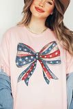 American Bow Coquette 4th of July Graphic Tee - Rosa Apparel