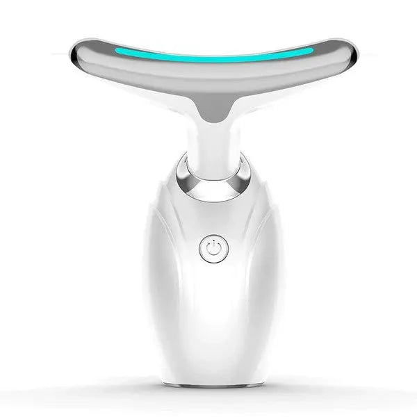 BeNat Neck & Face Lifting LED Therapy Device. Effective, Easy to Operate and Easy to Clean. All-Skin Types. Rechargeable and Portable.