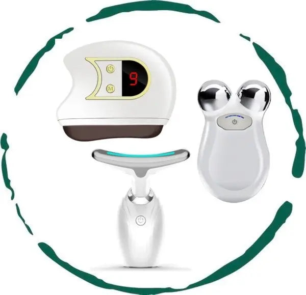 BeNat Rejuvenating spa Treatment, Lift, Sculpt & Glow 3 Devices Toolkit