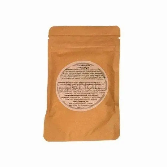 BeNat All-Natural Tooth Powder. Reusable Case. - Rosa Apparel