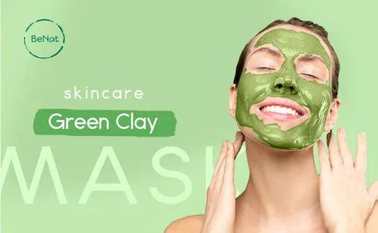 BeNat Green Clay Mask - Rosa Apparel