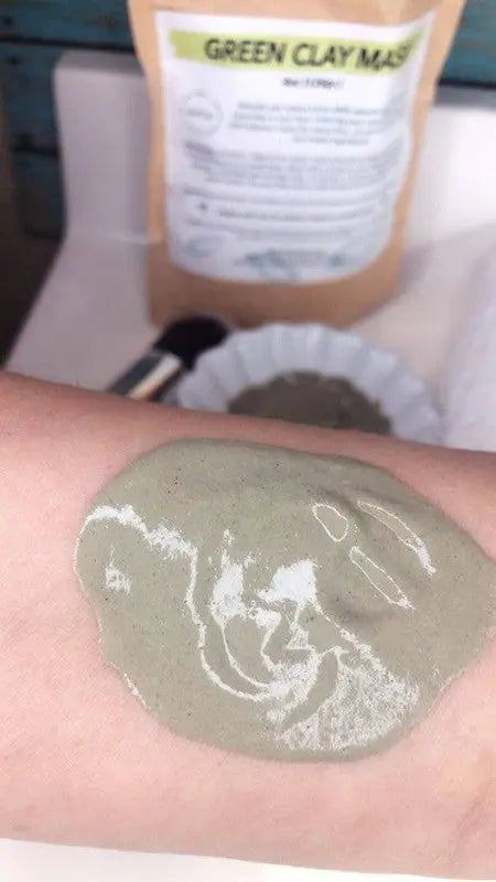 BeNat Green Clay Mask - Rosa Apparel