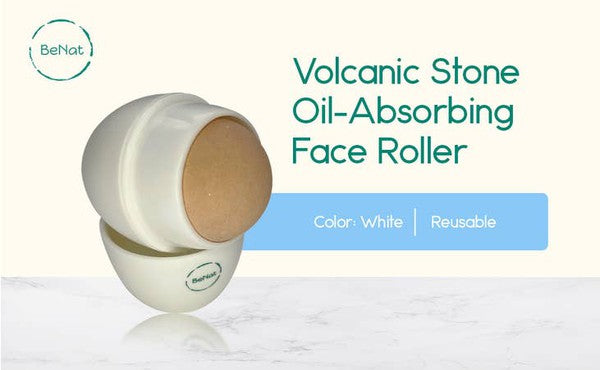 BeNat Volcanic Stone Oil-Absorbing Face Roller - Rosa Apparel