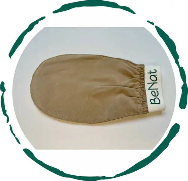 BeNet Silk Exfoliating Bath Gloves -Raw Silk - Rosa Apparel