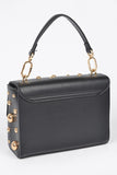 Chic Mix Studs Convertible Top Handle Swing Bag - Rosa Apparel