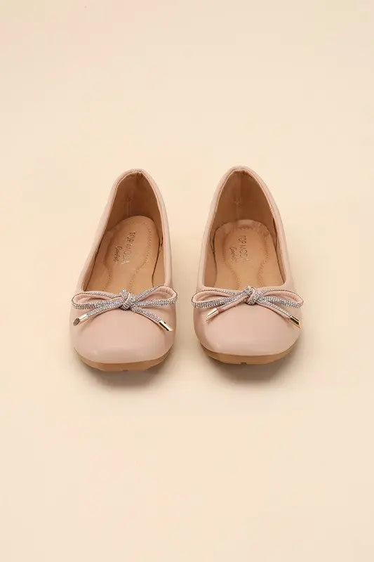 DOROTHY-77 Bow Ballet Flats