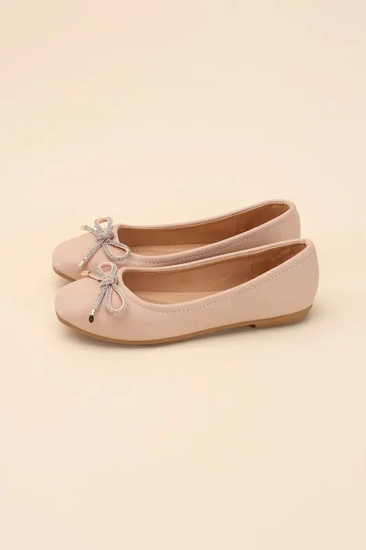 DOROTHY-77 Bow Ballet Flats - Rosa Apparel