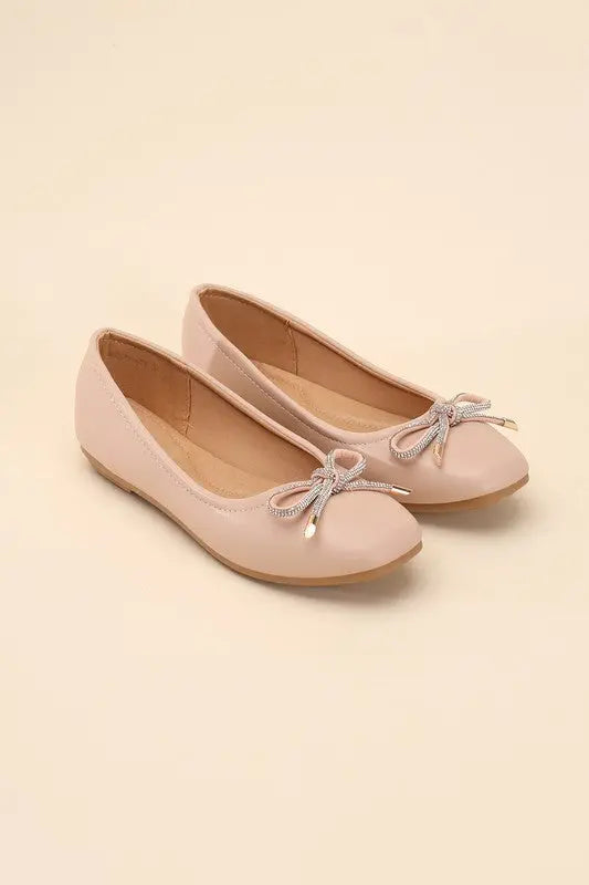 DOROTHY-77 Bow Ballet Flats - Rosa Apparel