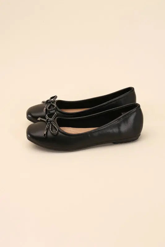 DOROTHY-77 Bow Ballet Flats - Rosa Apparel