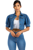 Denim Hobo Jeans Jacket By Claude - Rosa Apparel