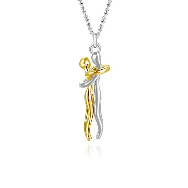 Elegant Eternal Hug Pendant Necklace - Rosa Apparel