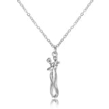 Elegant Eternal Hug Pendant Necklace - Rosa Apparel