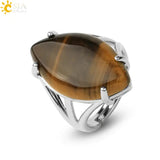 Elegant Natural Crystal Rings - Rosa Apparel