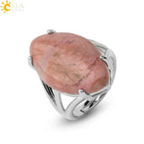 Elegant Natural Crystal Rings - Rosa Apparel