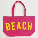 Ellison and Young Well Made Beach Canvas Tote - Rosa Apparel