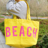 Ellison and Young Well Made Beach Canvas Tote - Rosa Apparel