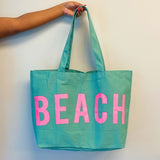 Ellison and Young Well Made Beach Canvas Tote - Rosa Apparel