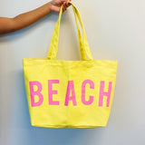 Ellison and Young Well Made Beach Canvas Tote - Rosa Apparel