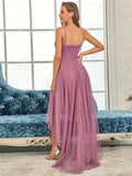 Ever Pretty Modest High-Low Sleeveless Tulle Prom Dress - Rosa Apparel