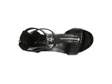 FELICITY Zip Up Croc Textured Open Toe Sandals