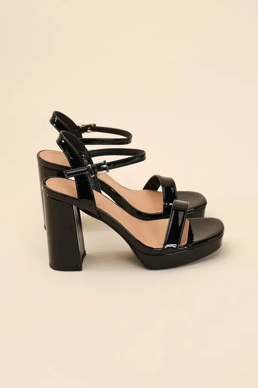 FINN-1 Ankle Strap Heel