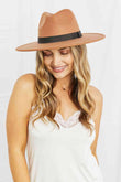 Fame Enjoy The Simple Things Fedora Hat - Rosa Apparel