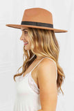 Fame Enjoy The Simple Things Fedora Hat - Rosa Apparel