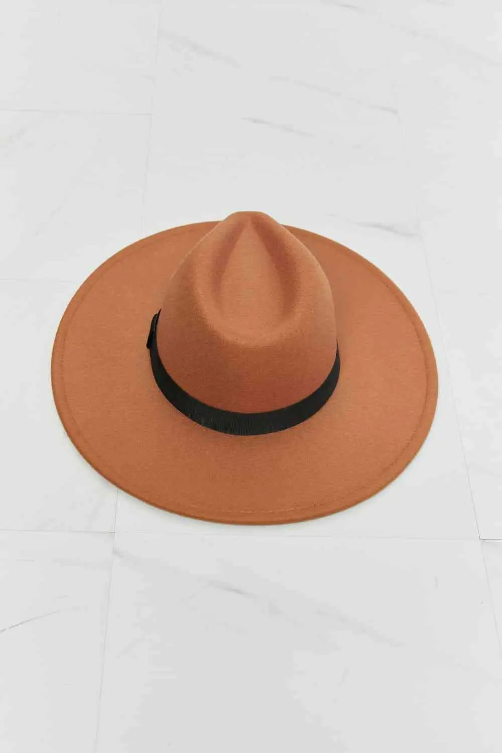 Fame Enjoy The Simple Things Fedora Hat - Rosa Apparel