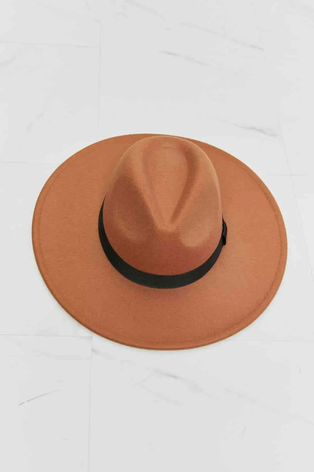 Fame Enjoy The Simple Things Fedora Hat - Rosa Apparel