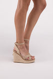 Fortune Dynamic Casual Basset-S Espadrille Wedge Sandals - Rosa Apparel