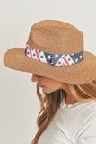 ICCO American Flag 4th of July Straw Sun Hat - Rosa Apparel