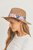 ICCO American Flag 4th of July Straw Sun Hat - Rosa Apparel